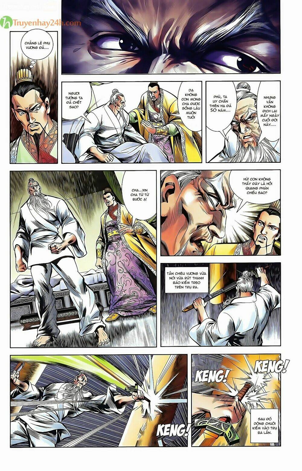 thiên tử truyền kỳ 2 - tần vương doanh chính chapter 39 27