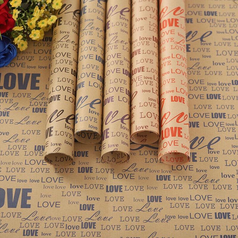 Giấy gói quà nền kraft cổ điển siêu vintage, sang trọng