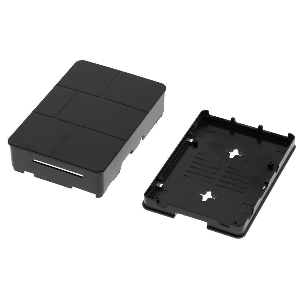 2x ABS Case Enclosure Box Cover Protective Shell For Raspberry Pi 3 model B