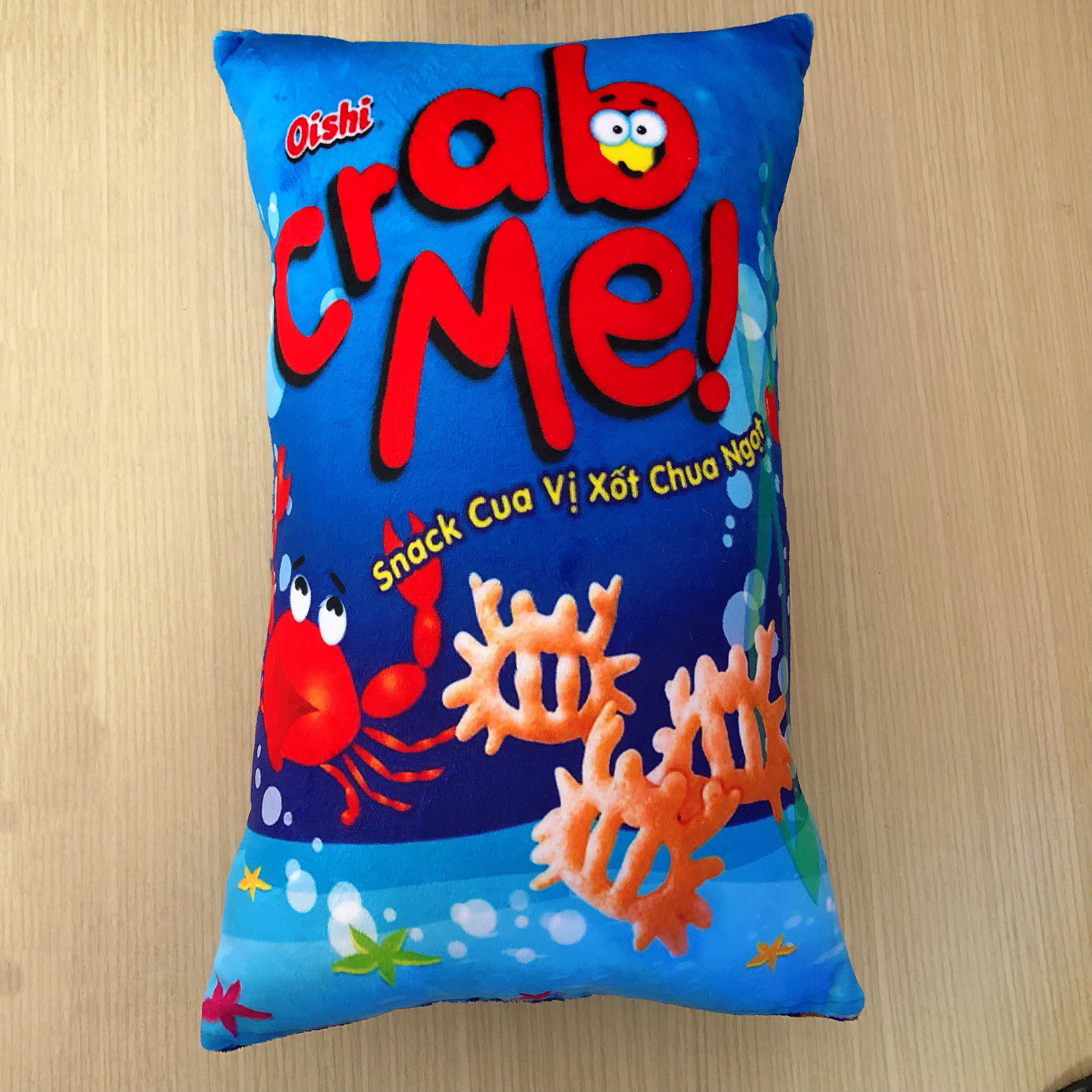 Gối đi xe máy an toàn bánh Snack cho bé