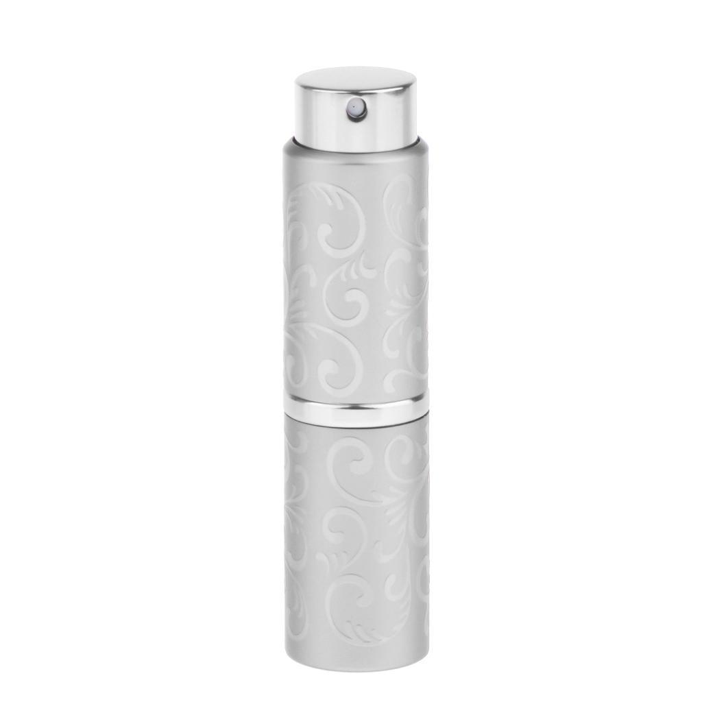 2 Pieces Portable Refillable Perfume Atomizer Travel Empty Spray Bottle 15ml