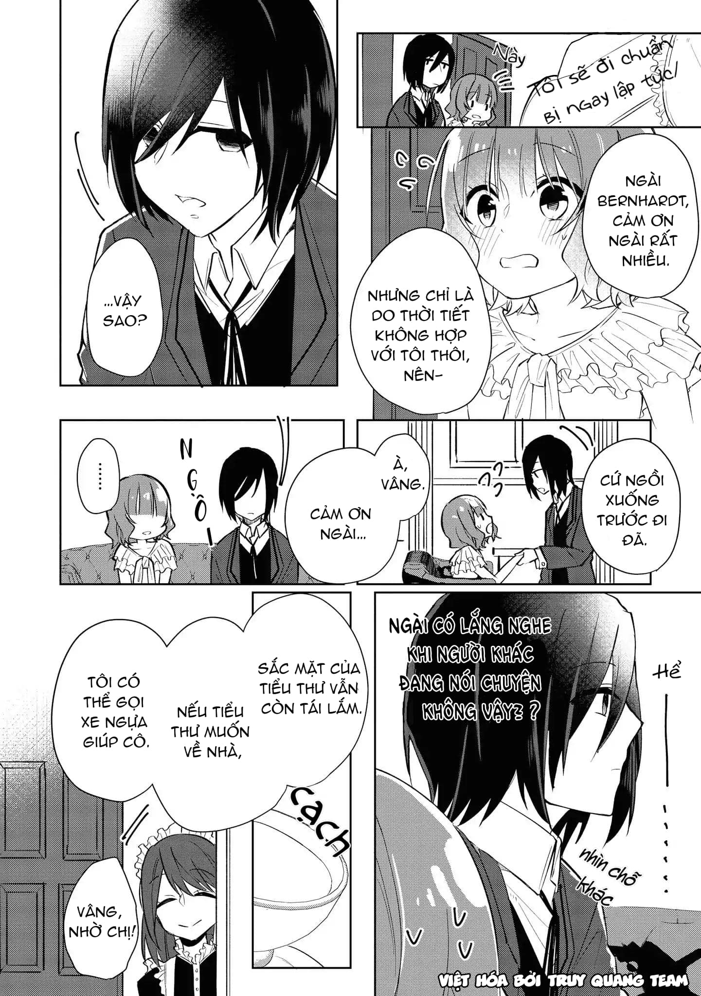 vị hôn phu là kẻ phản diện nên tôi hơi rén chapter 1 20