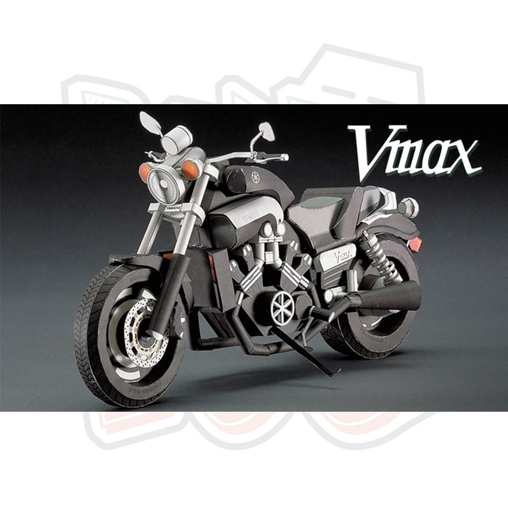 Mô hình giấy Xe máy Yamaha VMAX 1990