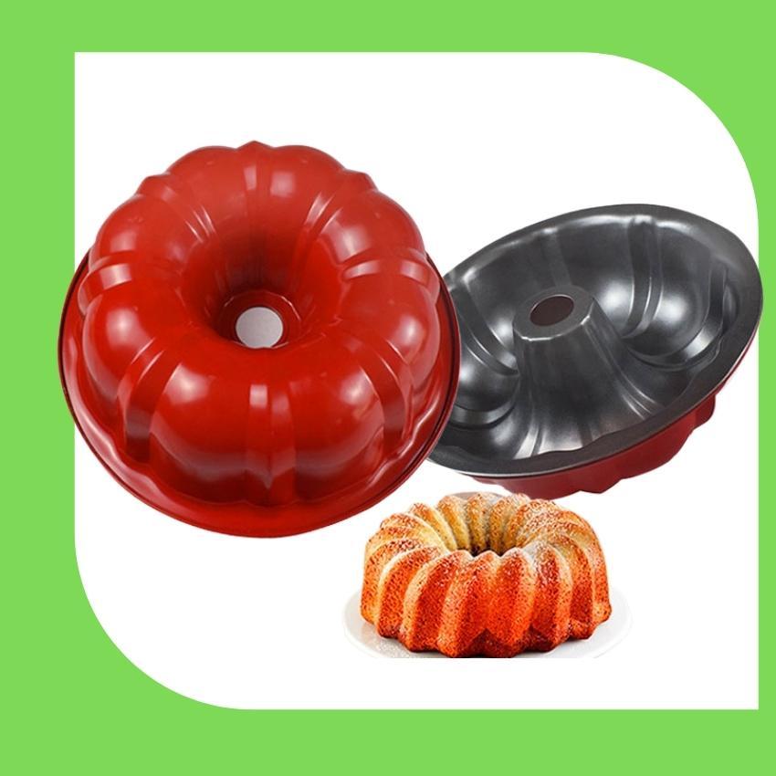 Khuôn Chiffon Chống Dính Hình Quả Bí Ngô - TRAYA105