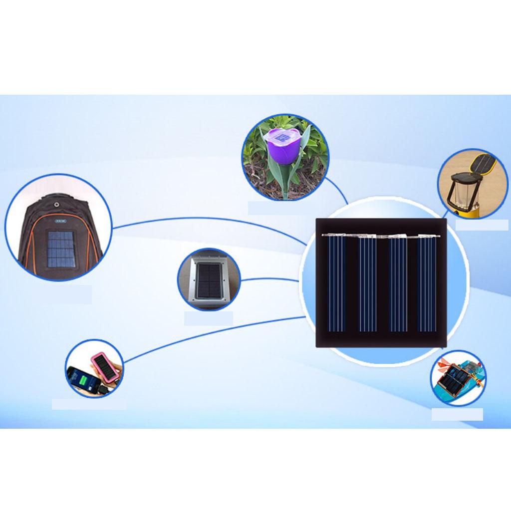 High Efficiency Solar Panel Charging Charger Battery Power 60mA - 5V