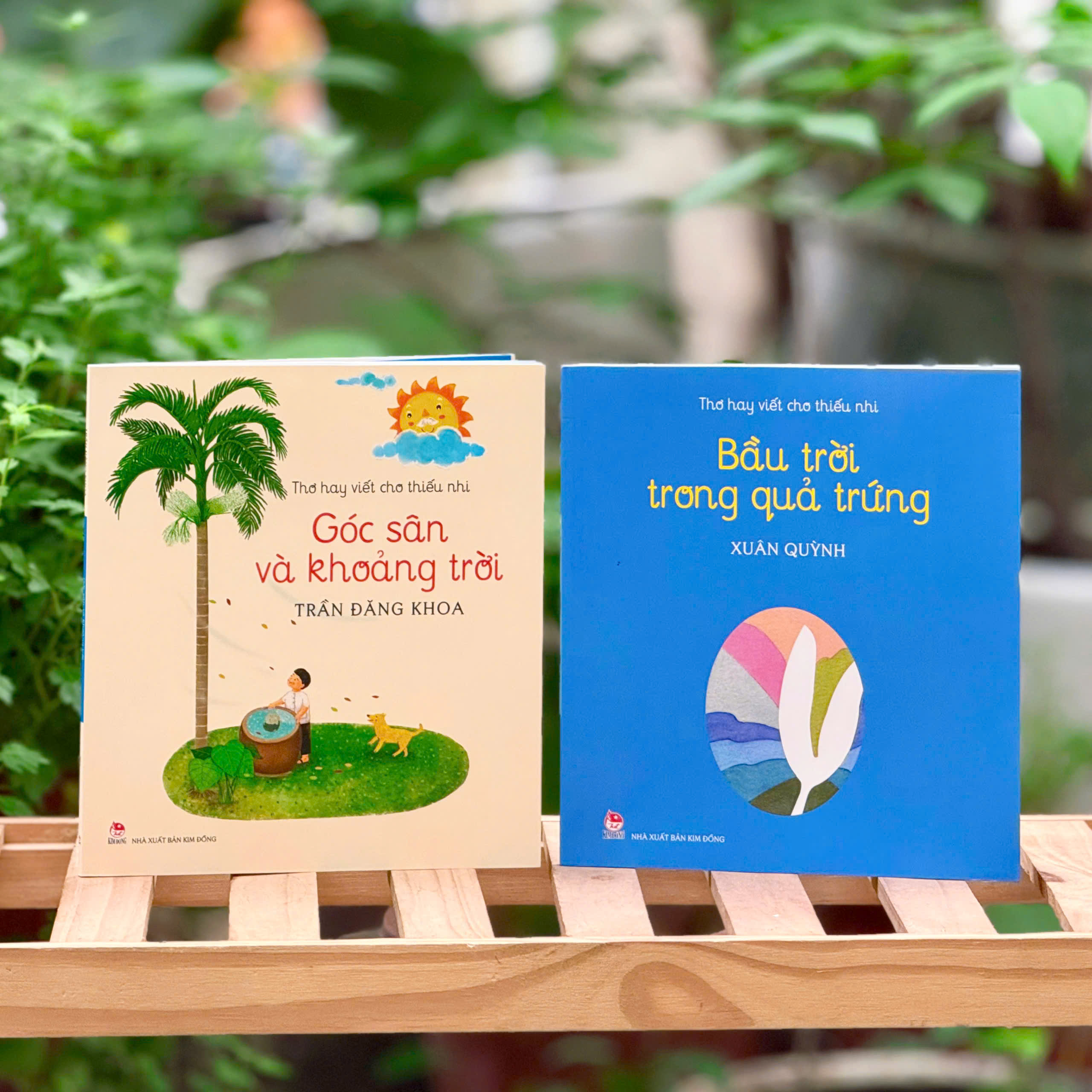 Combo Thơ thiếu nhi: Góc sân và khoảng trời + Bầu trời trong quả trứng