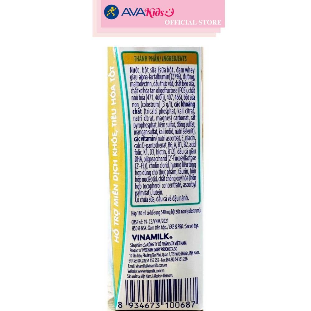 Lốc 4 hộp sữa non pha sẵn Vinamilk ColosGold 110 ml (từ 1 tuổi)