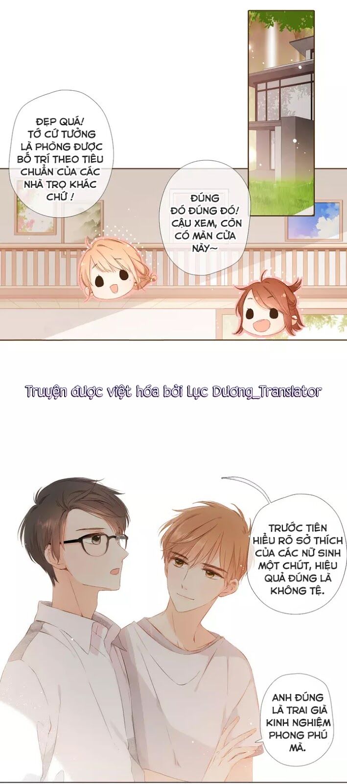 Tình yêu là màu hoa anh thảo chapter 35.3 1