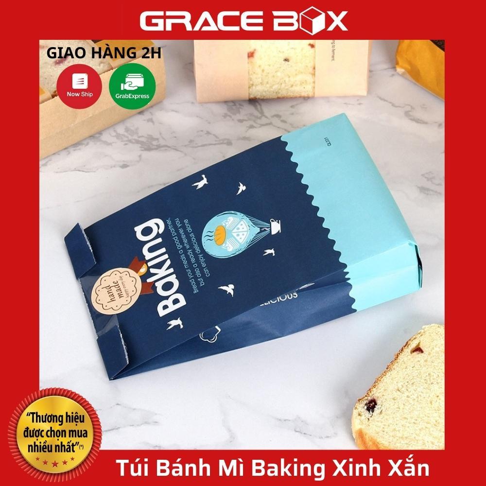 Xấp 10 Túi Bánh Mì Ngọt, Bánh Mì Hoa Cúc Baking Xinh Xắn