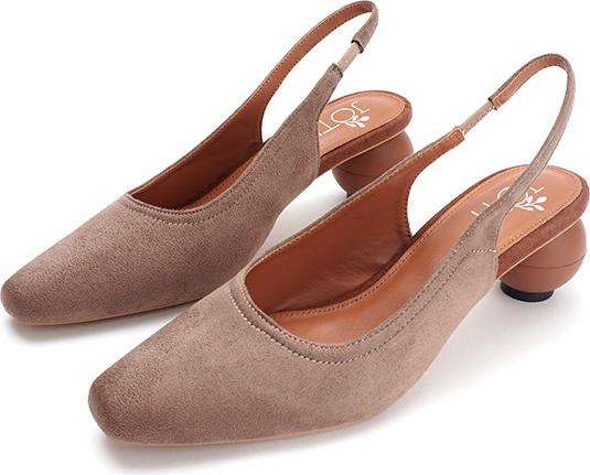 Giày cao gót Chocolate Slingback - JOTI 3223VN5