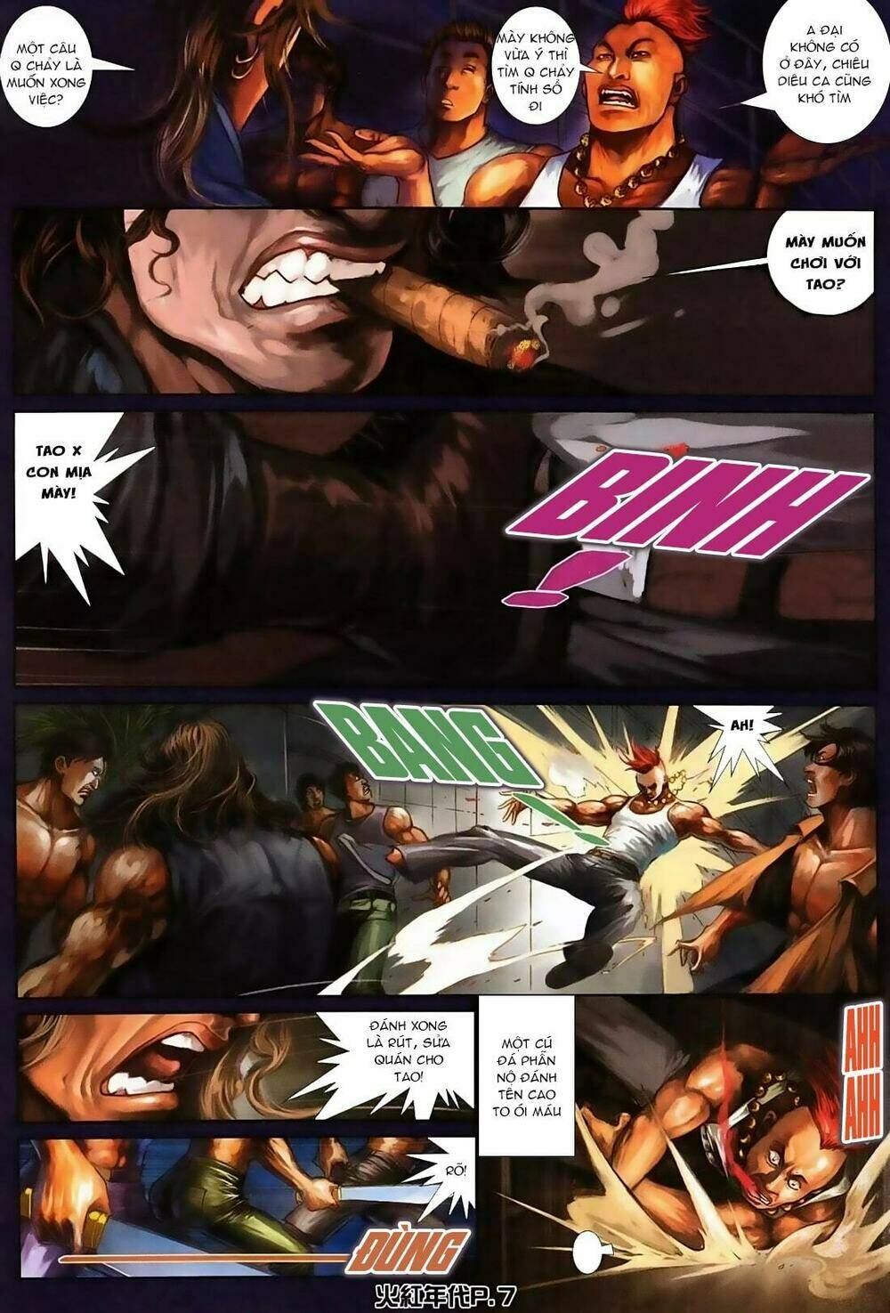 hỏa hồng niên đại hắc cốt đường chapter 122 7