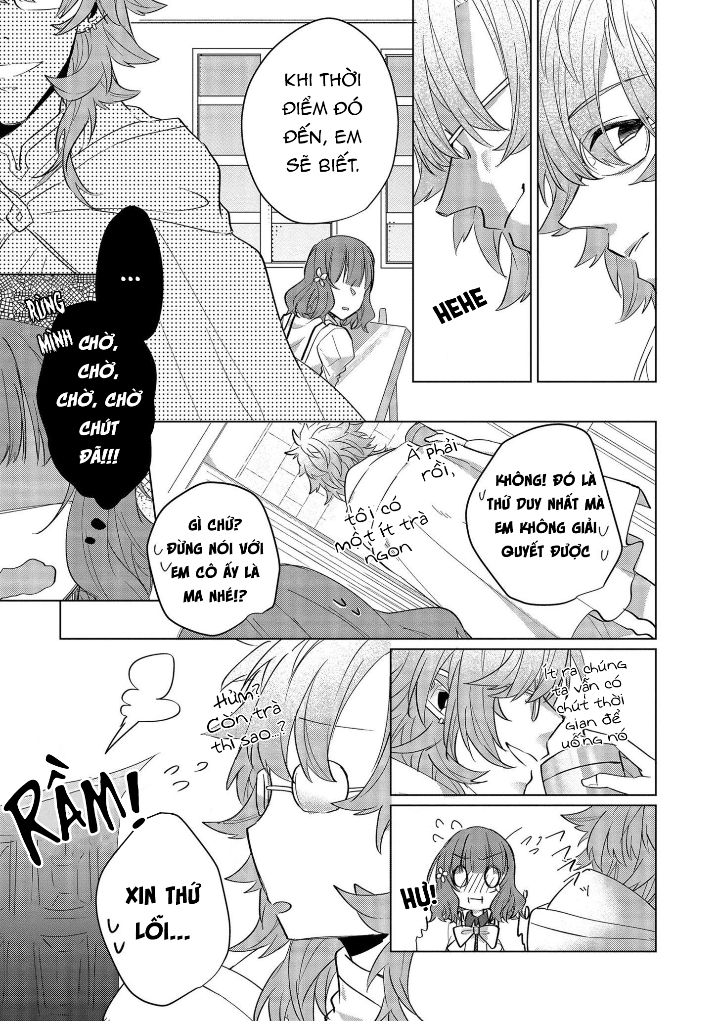 vị hôn phu là kẻ phản diện nên tôi hơi rén chapter 8 9