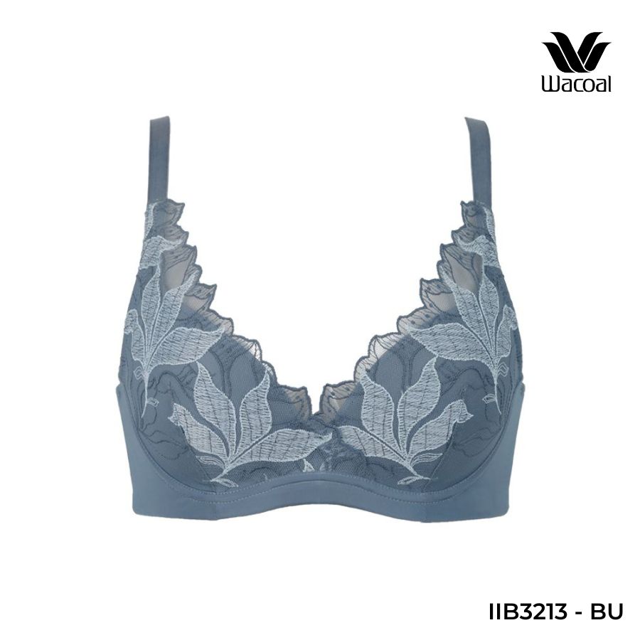 Áo lót Wacoal bralette không gọng, mút mỏng 1cm, thoải mái IIB3213