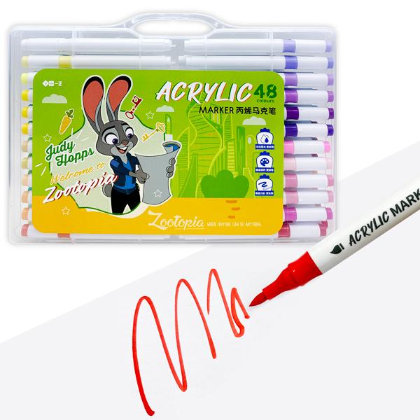 Hộp 48 Màu Marker Acrylic - iiGEN YZ360029