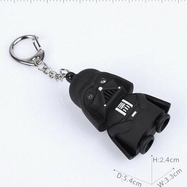 Móc Khóa Đèn Led Nhân Vật Darth Vader trong phim Star Wars