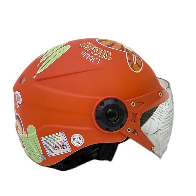 Mũ Bảo Hiểm Trẻ Em CHITA HELMETS CT25(K) Tem Little Tiger Dễ Thương Cho Bé