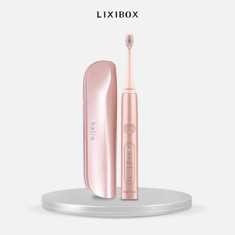Bàn Chải Điện Halio Sonic Whitening Toothbrush Pro – Rose Gold