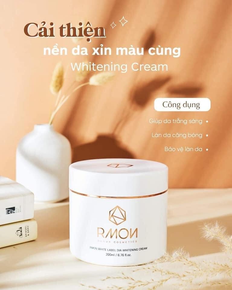 Kem Dưỡng Trắng Da Body Kem Body Rmon White Label Dia Whitening Cream 200ml Hàn Quốc