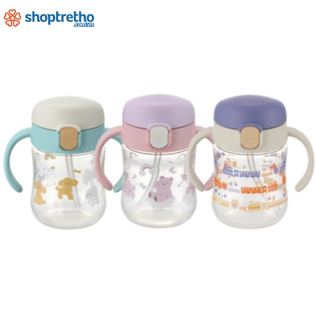 Bình tập uống TLI Richell Nhật Bản - bước 1 200ml | Baby