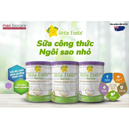 Sữa bột ngôi sao nhỏ Little Étoile số 3 (1-3 tuổi) 800g