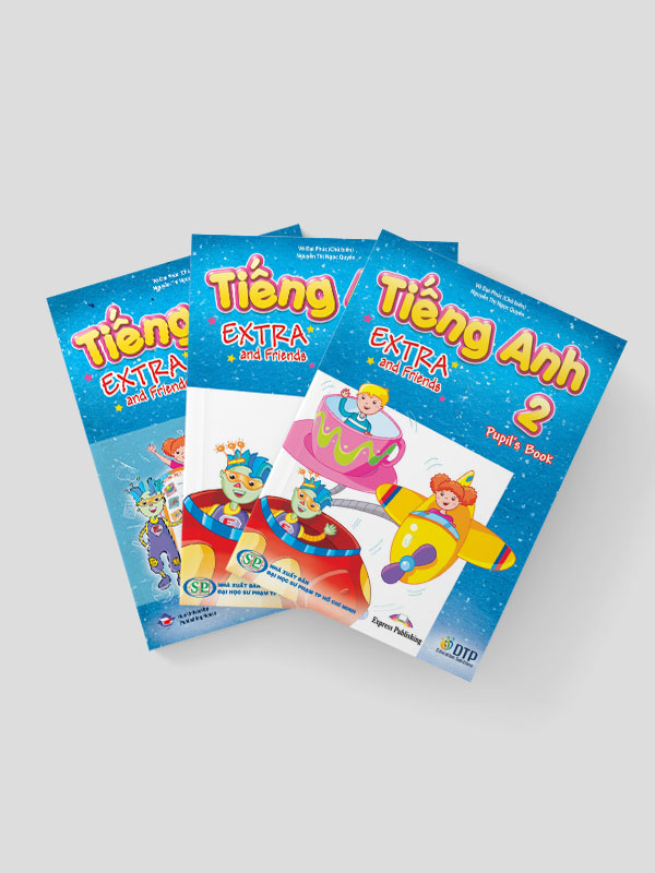 Tiếng Anh 2 Extra and Friends pack (SB, WB, Notebook)