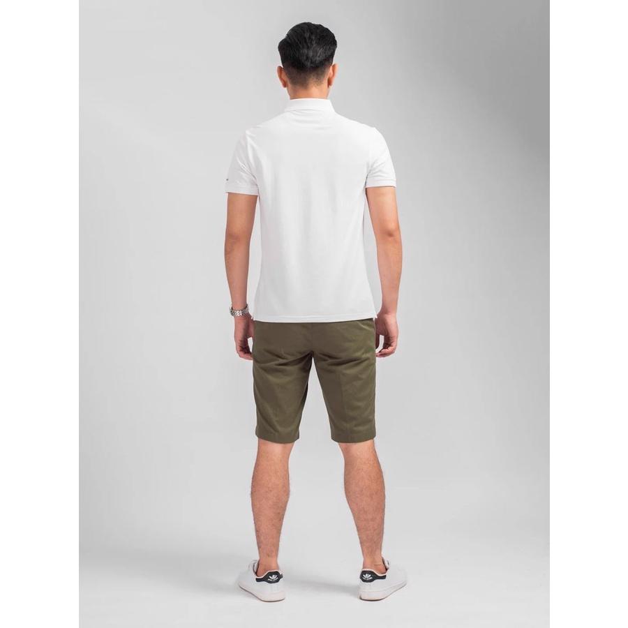 Quần Short Kaki ASO052S8 Form Slim Cotton 100% Thoáng Mát