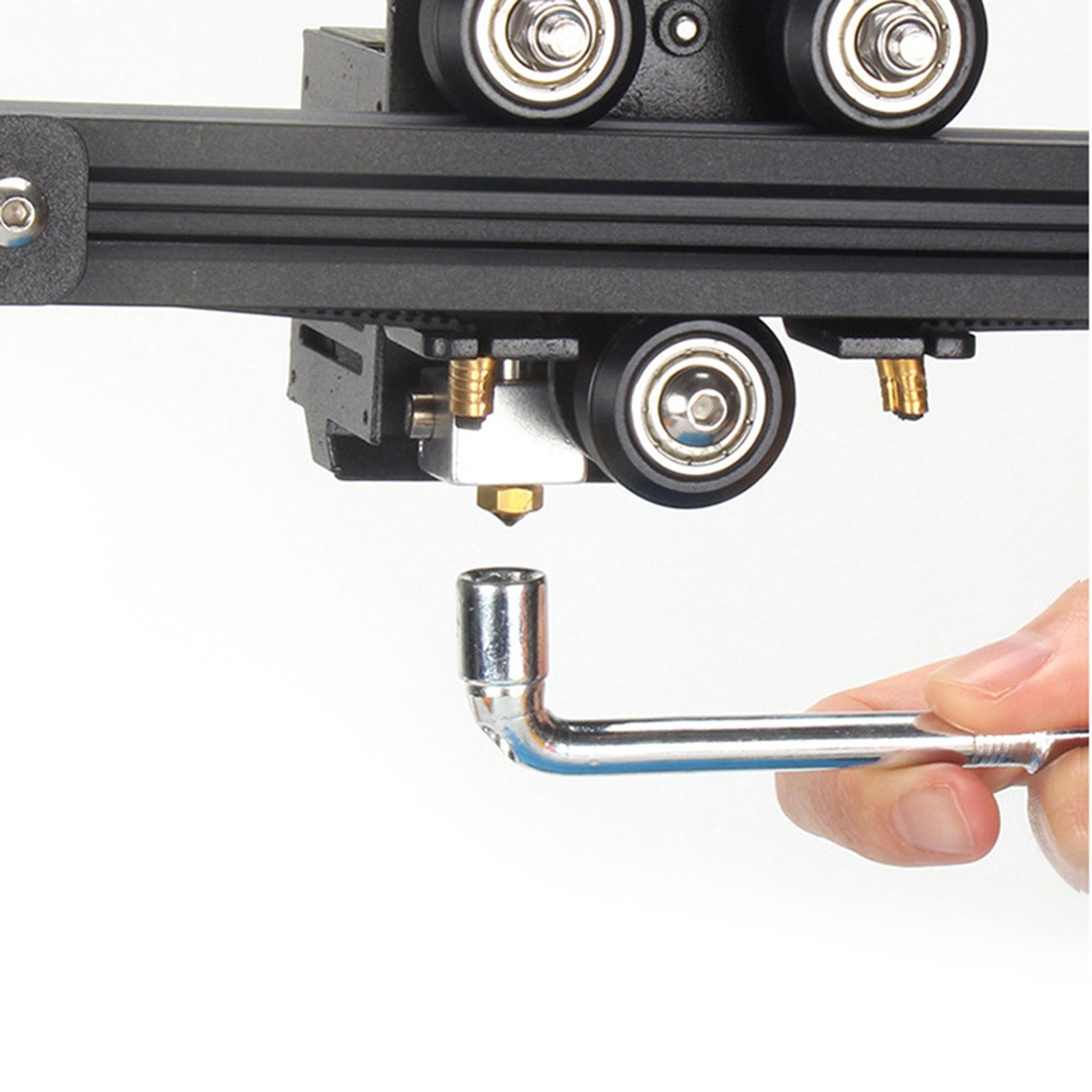 MK8 Extruder Nozzles Needles Cleaning Tool Wrench Kit with Storage Box for Creality CR-10 Ender 2 Ender 3