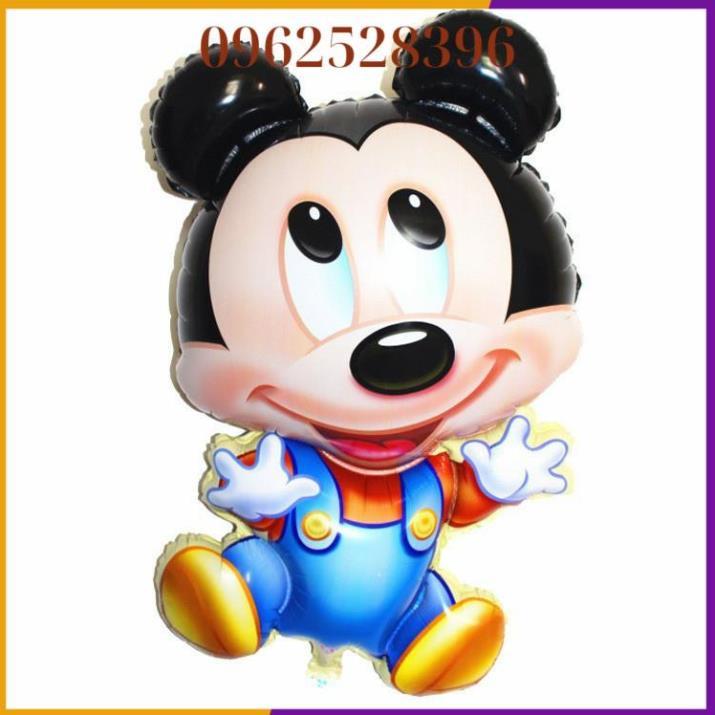 Set bóng Sinh Nhật tuổi chuột miky Cho Bé Trai + Bé Gái 1 tuổi️tặng bơm ️ băng keo