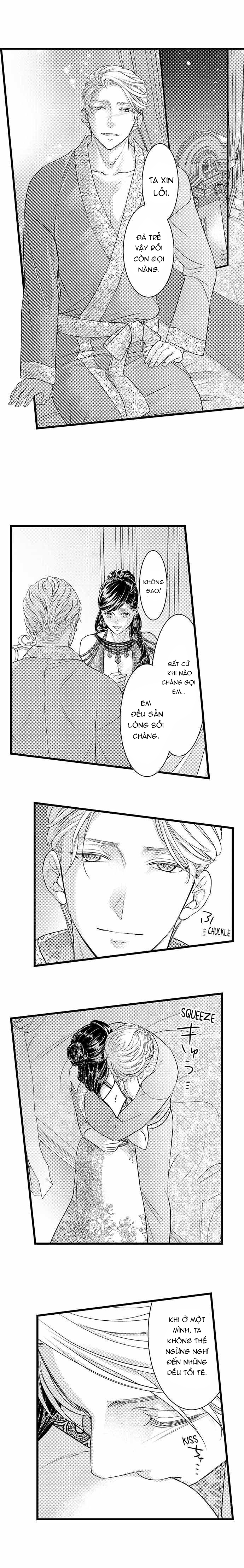 chuyển sinh vào thế giới khác ~ nếu muốn trở thành nữ hoàng hãy tìm cách để được hoàng đế sủng ái vào ban đêm chapter 51.1 3