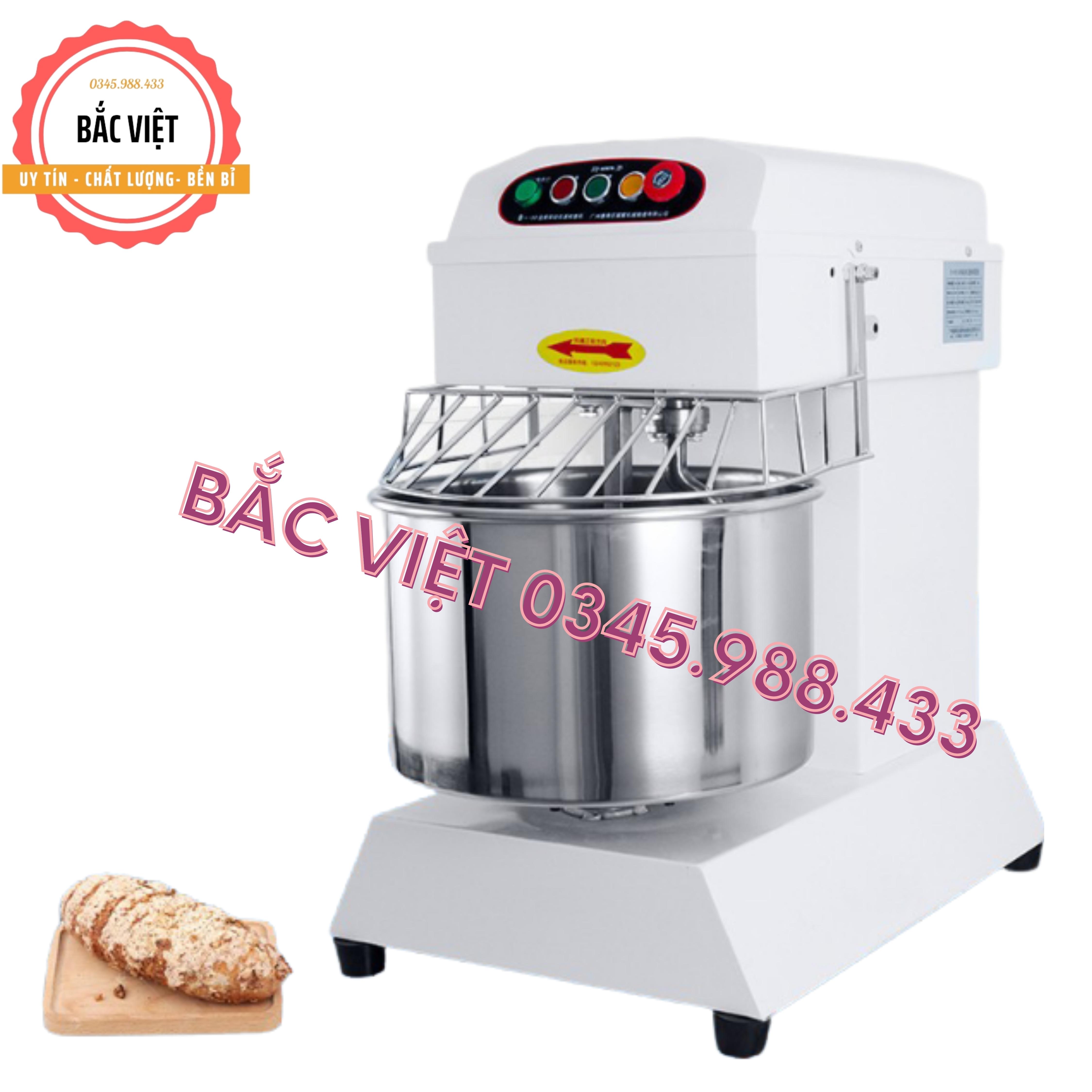 Máy trộn bột, nhào bột chuyên dụng BH20 cối trộn 20L trộn từ 2-7kg bột khô kèm ảnh thật