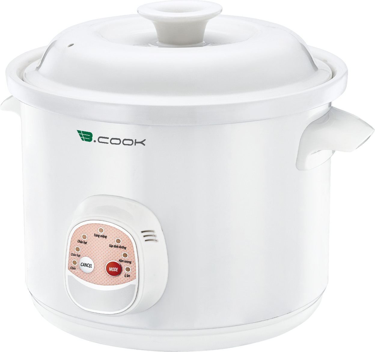 Nồi hầm cháo chậm - Nồi nấu đa năng Bcook 2.5L - Hàng chính hãng (Nồi điện tử)