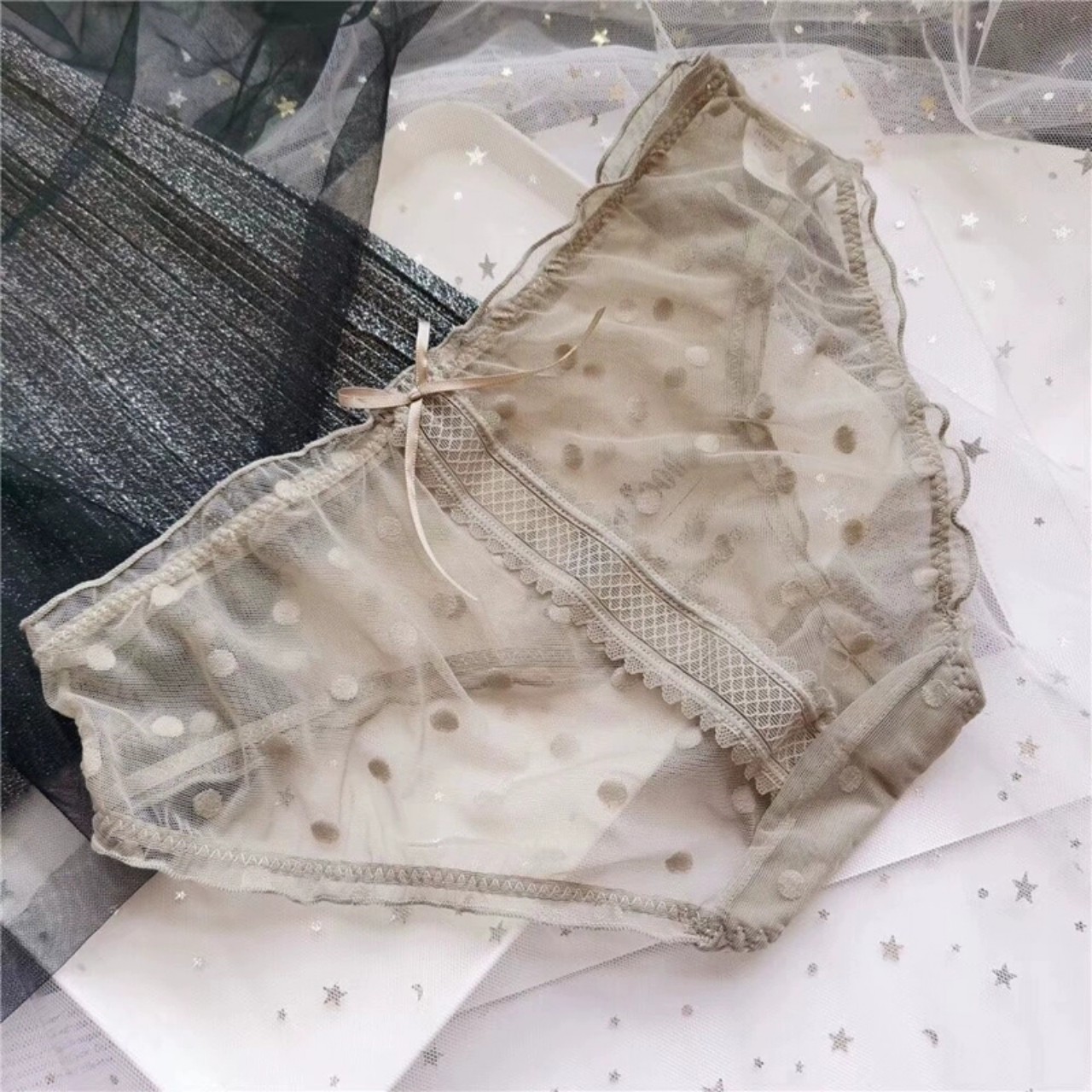 Combo 2 quần lót nữ ren siêu mỏng gợi cảm Tada