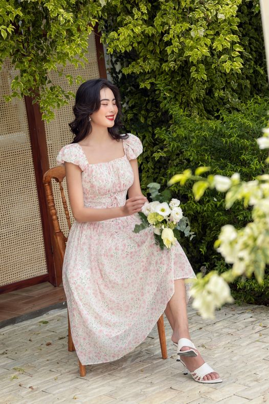 OLV - Đầm Lace Up Liti Dress