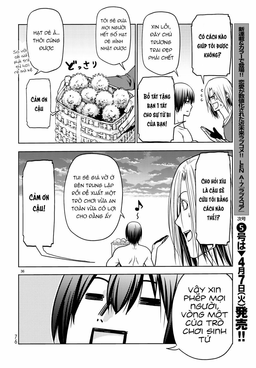 cô gái thích lặn - grand blue chapter 60 36