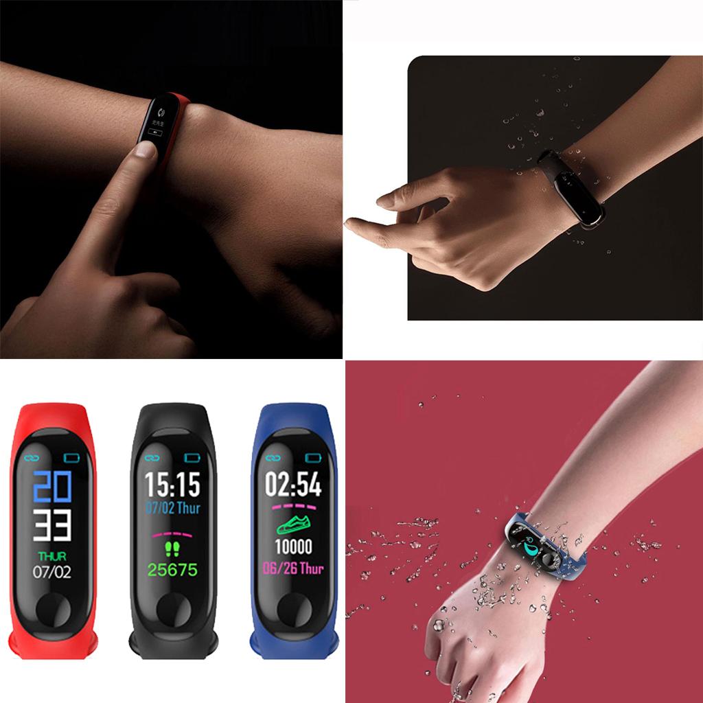 Sport Fitness Tracker Smart Heart Rate Monitor Wristband