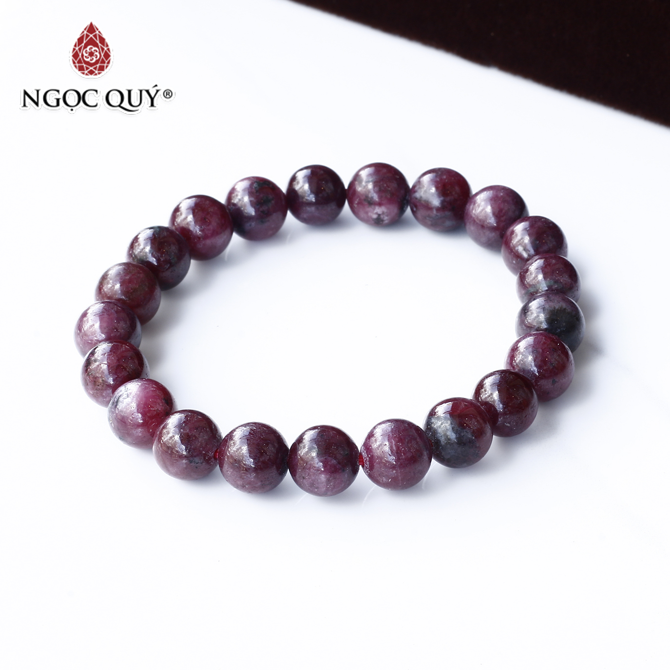 Vòng ruby nam phi mệnh hỏa thổ - Ngọc Quý Gemstones