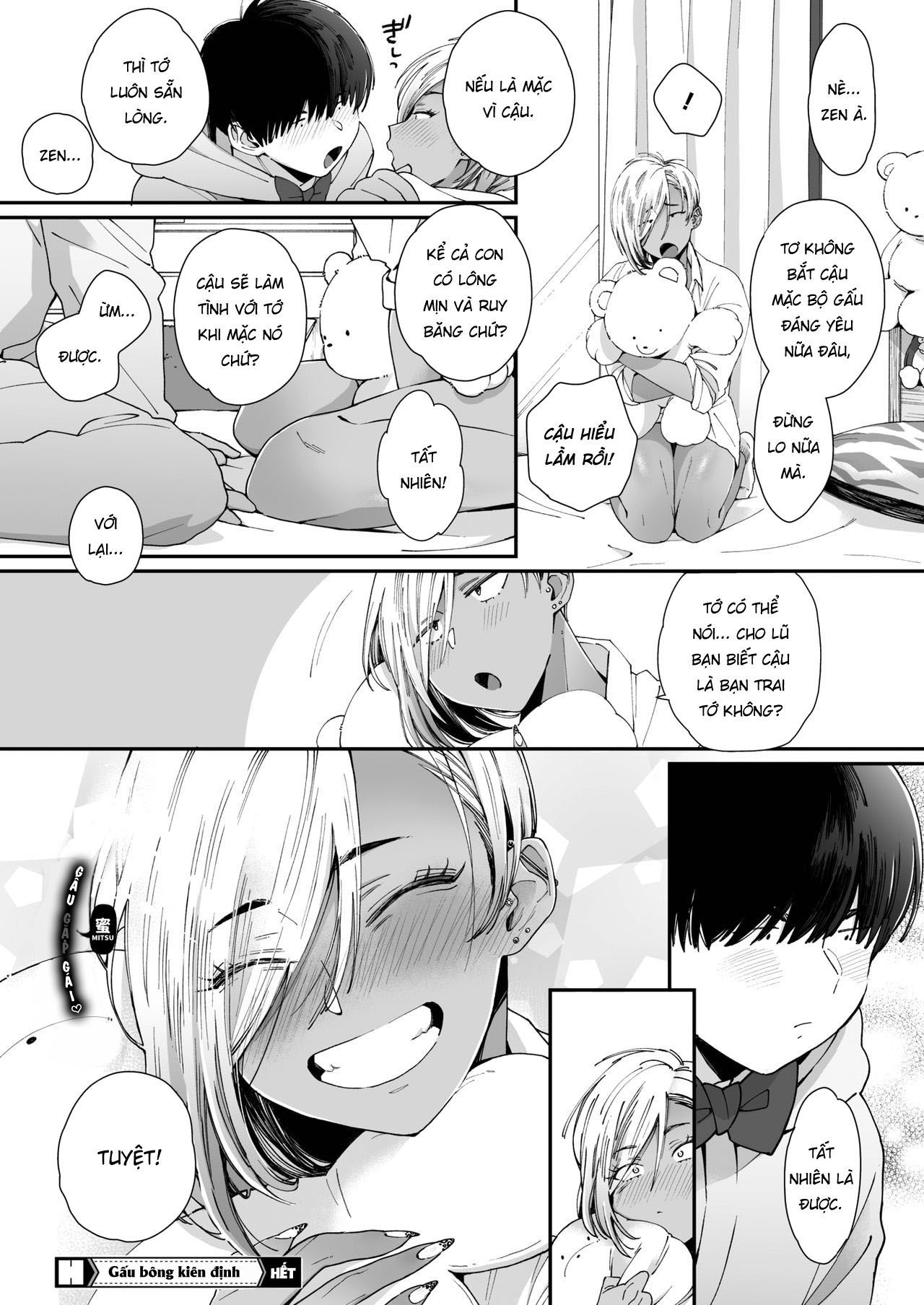 [18+] gấu bông kiên định chapter 1 24