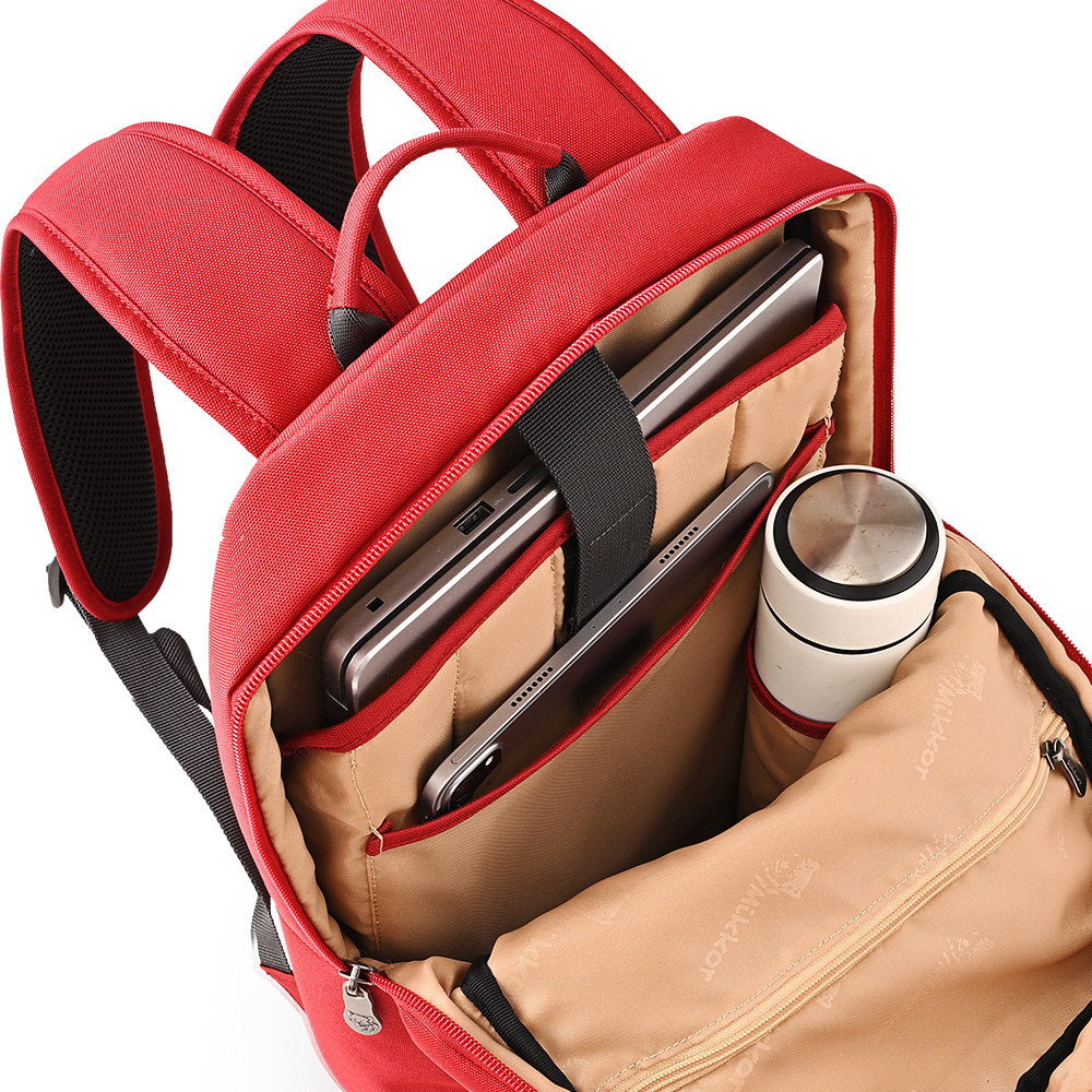 [CHÍNH HÃNG] Balo laptop thời trang nam nữ unisex Mikkor The Levi Slim thiết kế tinh tế, rộng rãi vải chống nước các ngăn được phân chia khoa học giúp bạn sắp xếp các vật dụng tiện lợi nhất