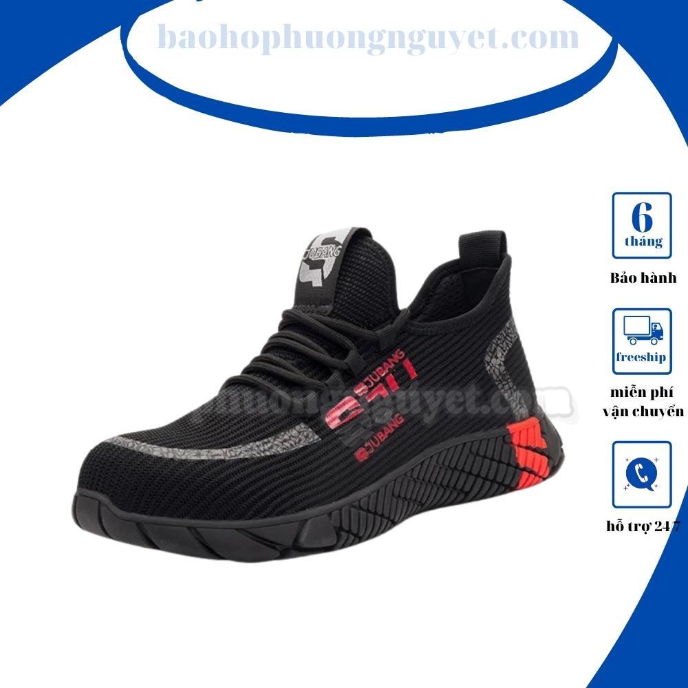 Giày Bảo Hộ Lao Động Nam Thể Thao Sneaker JB792 - Cao Su Chống Cháy - Chống Tĩnh Điện - Tặng Kèm Bó Chân