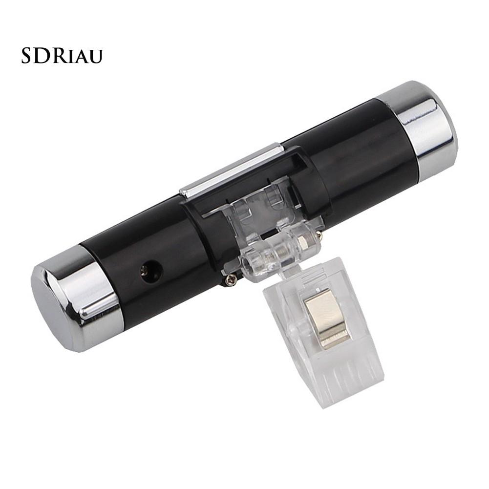 Đồng Hồ Điện Tử 2 Trong 1 Tích Hợp Đèn Led Cho Xe Hơi