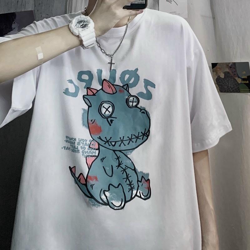 Ao Thun Tay Lỡ Unisex Freesize từ 40 đến 70kg
