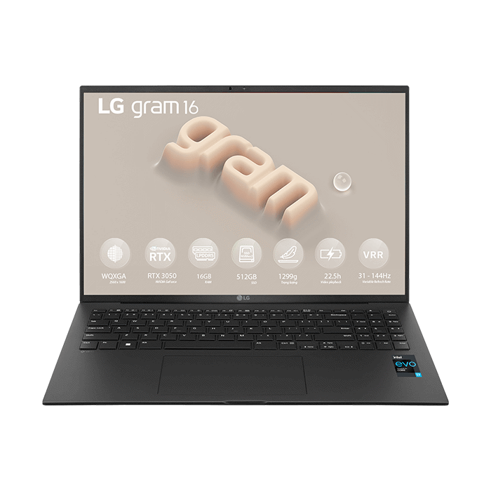 Laptop LG Gram 2023 16Z90R-E.AH75A5 (i7-1360P | 16GB | 512GB | RTX 3050 4GB | 16') Hàng chính hãng