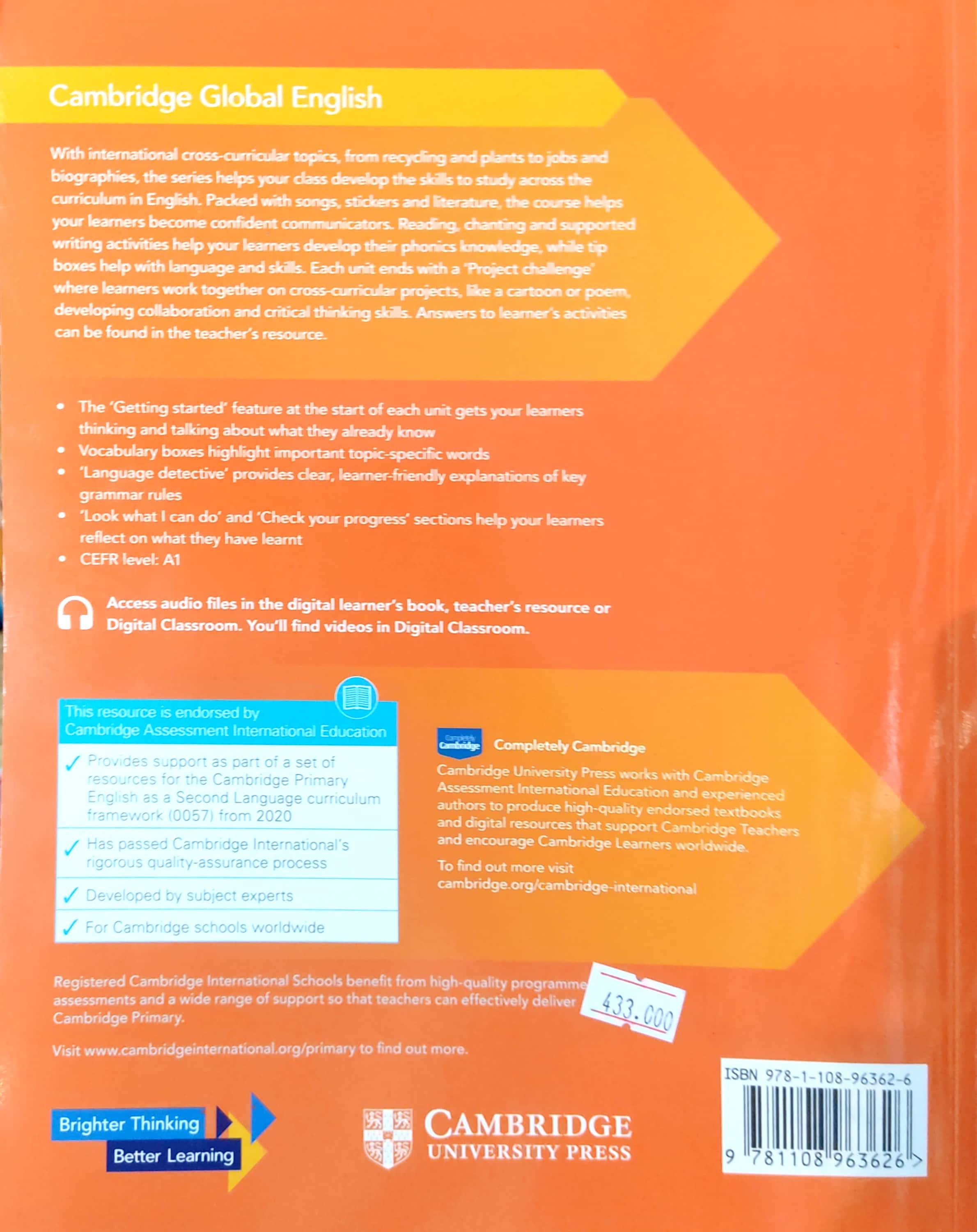 Cambridge Global English Learner's Book 2 With Digital Access (1 Year) 2nd Edition