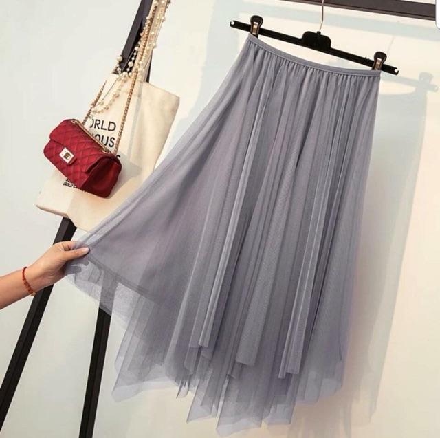 CHÂN VÁY LƯỚI ĐUÔI NHỌN
