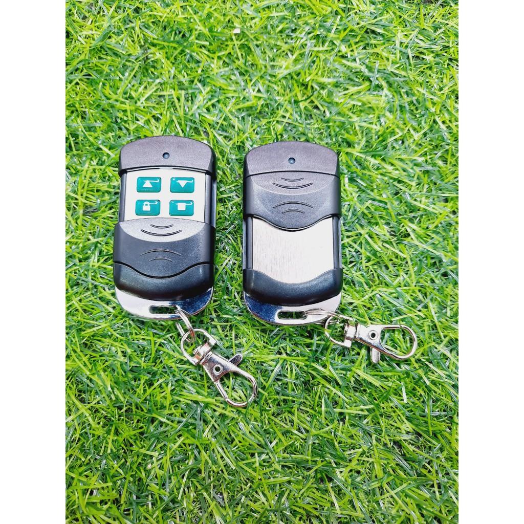Remote Điều khiển cửa cuốn tự học lệnh, chống nước- Tặng kèm Pin!!!