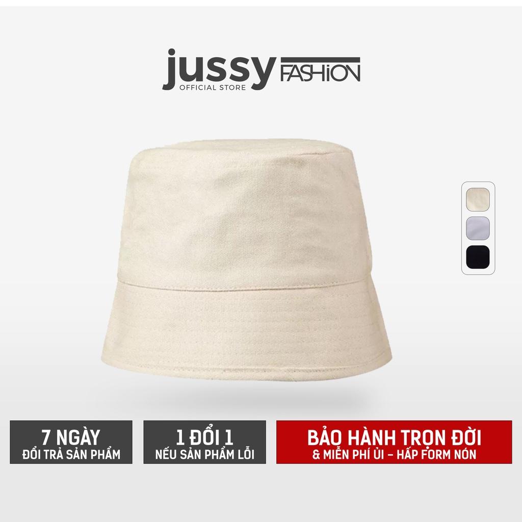 Nón Tai Bèo Nam Nữ Thời Trang Vành Cụp Trơn Jussy Fashion Nhiều Màu Phong Cách Mũ Bucket Nữ Ulzzang Unisex