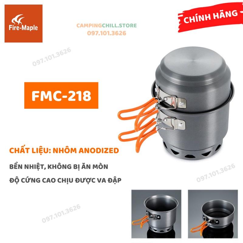 BỘ NỒI DÃ NGOẠI, CẮM TRẠI 2IN1 FIRE MAPLE FMC-218