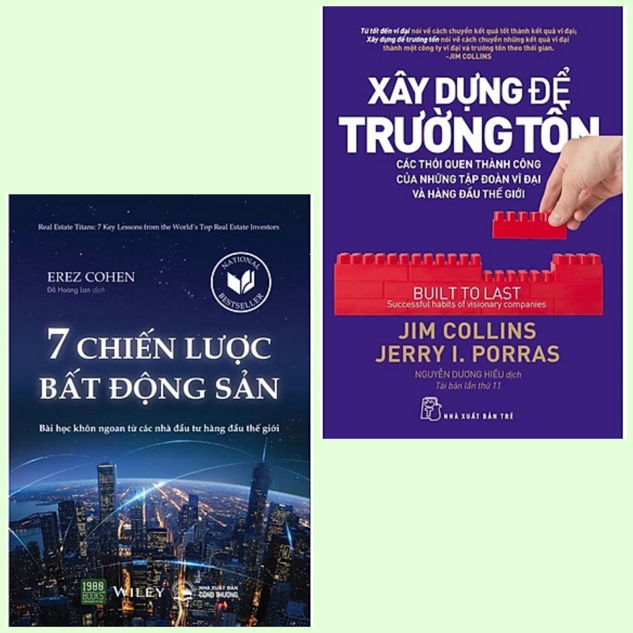 Combo 2 cuốn: 7 Chiến Lược Bất Động Sản + Xây Dựng Để Trường Tồn (Sách Kinh Tế/Đầu Tư/Kinh Doanh)