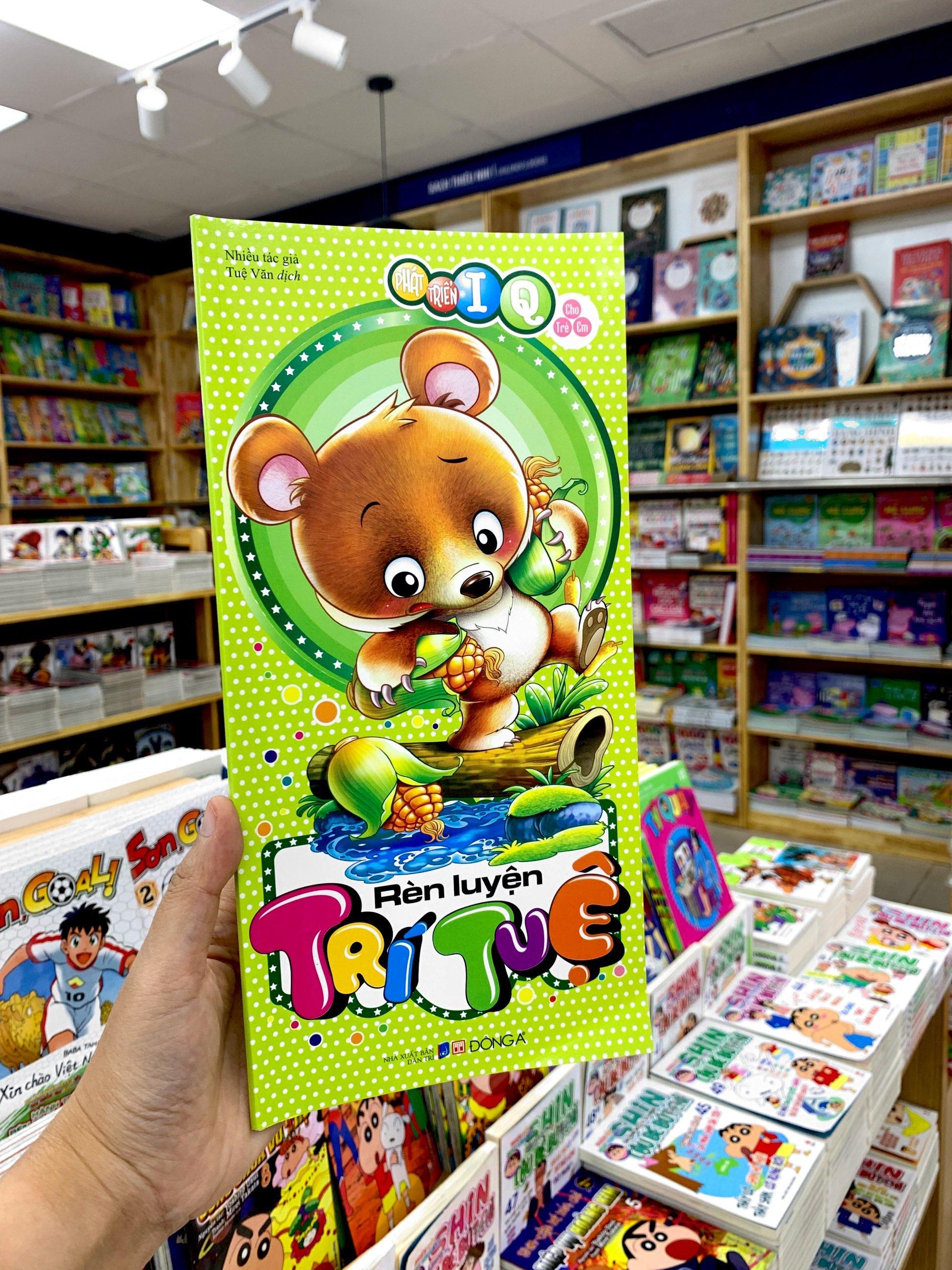 Sách Phát Triển Iq Cho Trẻ Em - Rèn Luyện Trí Tuệ (Tái Bản 2019)