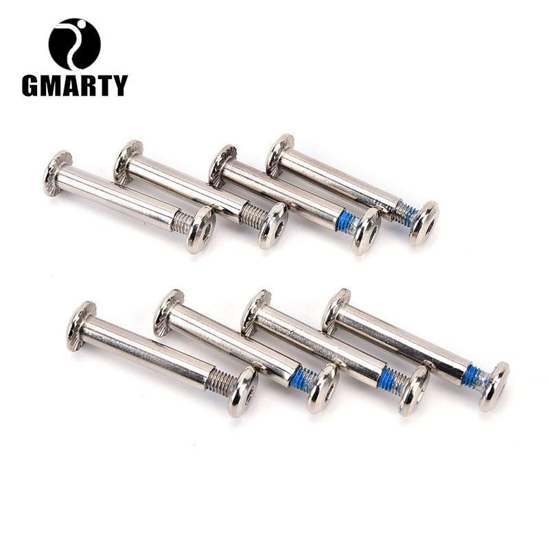 8 Cái Bạc Giày Trượt Lưỡi Ốc Vít Bánh Xe Trượt Bu Lông Giày Trượt Giày Trượt Thép Lưỡi Trượt Trượt Nội Tuyến Trục Trượt